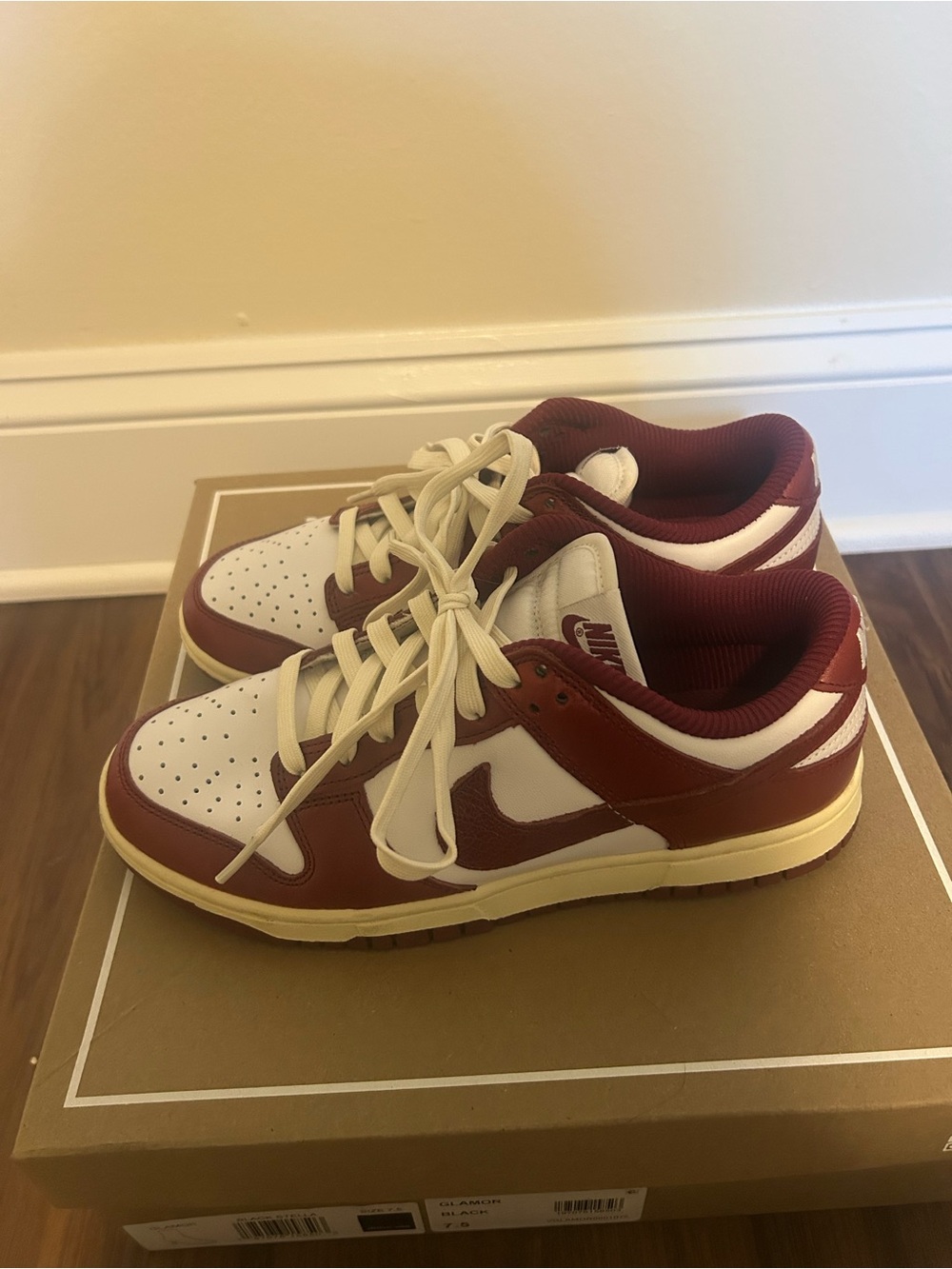 Nike dunk low vintage red - Picture 2 of 6
